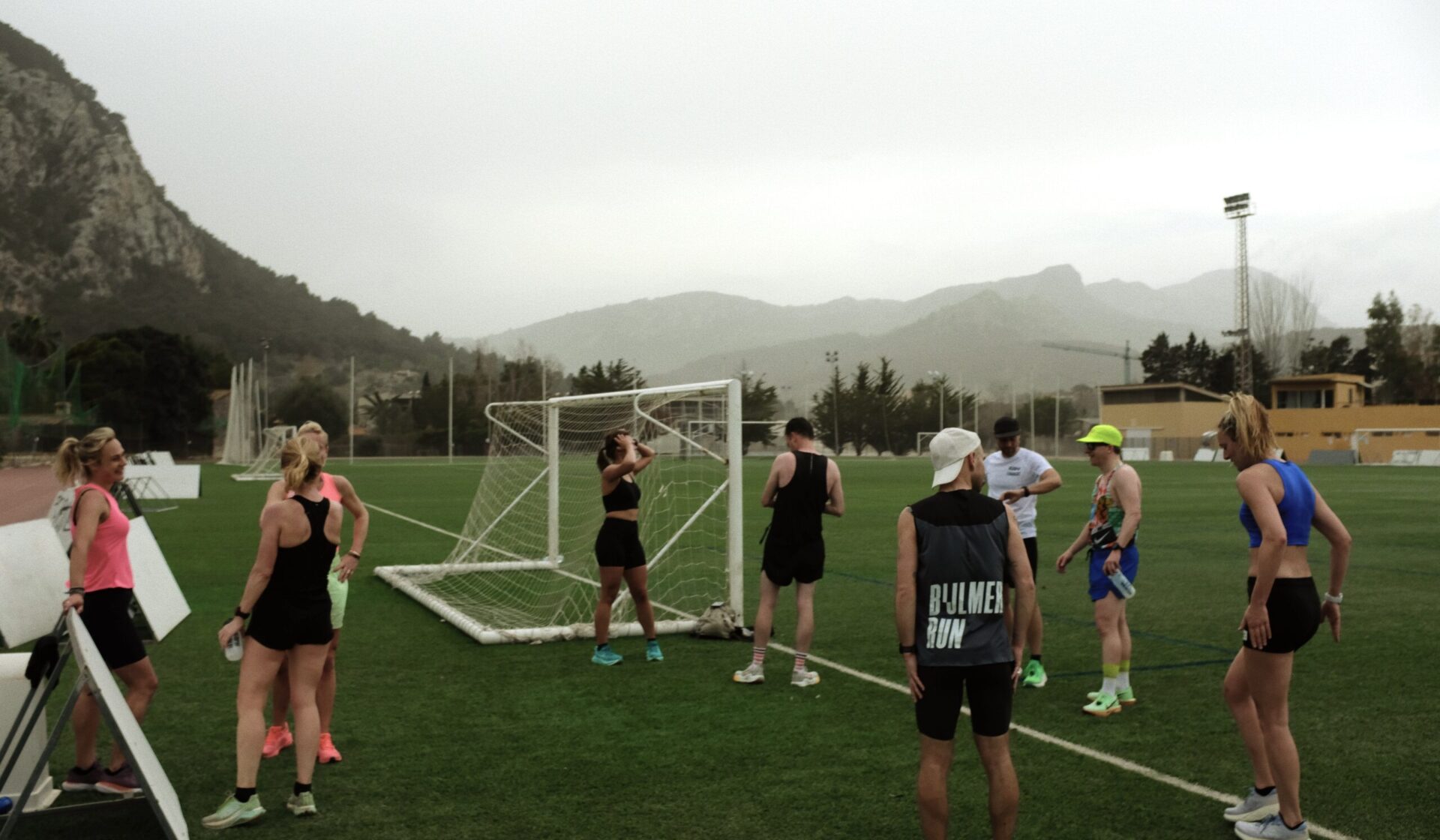 Training Camp Speed Session on the Track Training Camp Speed Session on the Track